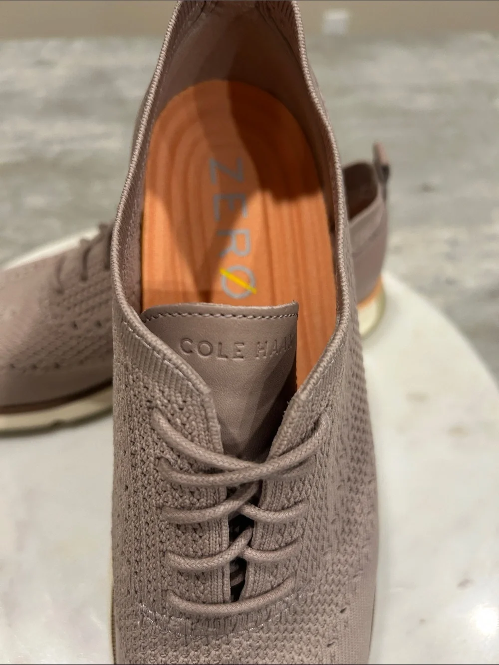 Cole Haan ZeroGrand  Knit Espadrille Oxfords - Mauve Women’s Size 9.5B